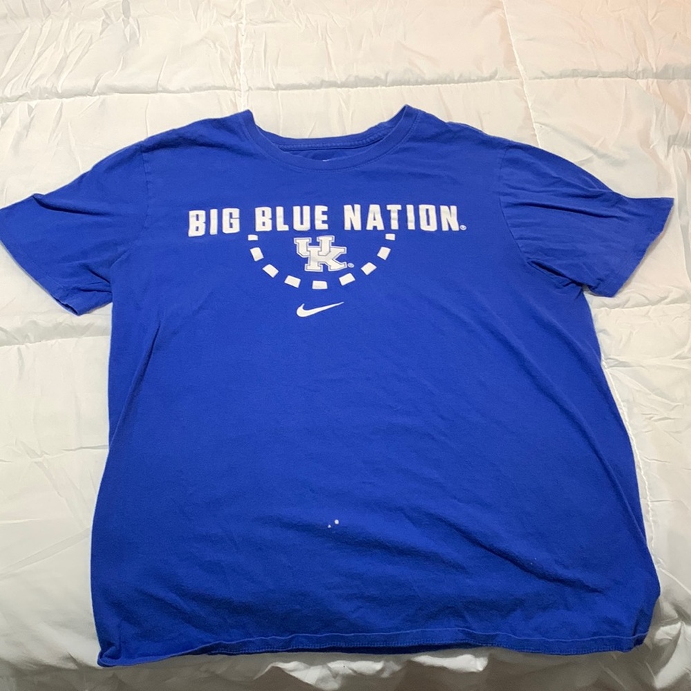 Blue Nike Kentucky shirt